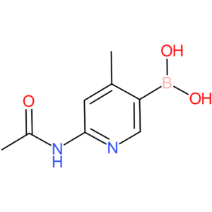 6-acetamido-4-methylpyridine-3-boronic acid