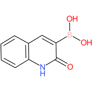 b-(1,2-dihydro-2-oxo-3-quinolinyl)-boronic acid