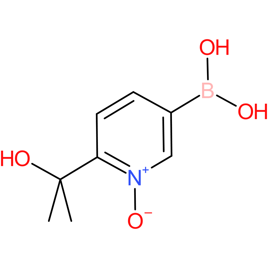 5-borono-2-(2-hydroxypropan-2-yl)pyridine 1-oxide