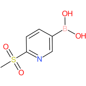 2-(methylsulfonyl)pyridine-5-boronic acid