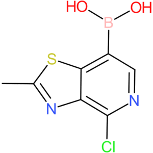 (4-chloro-2-methylthiazolo[4,5-c]pyridin-7-yl)boronic acid