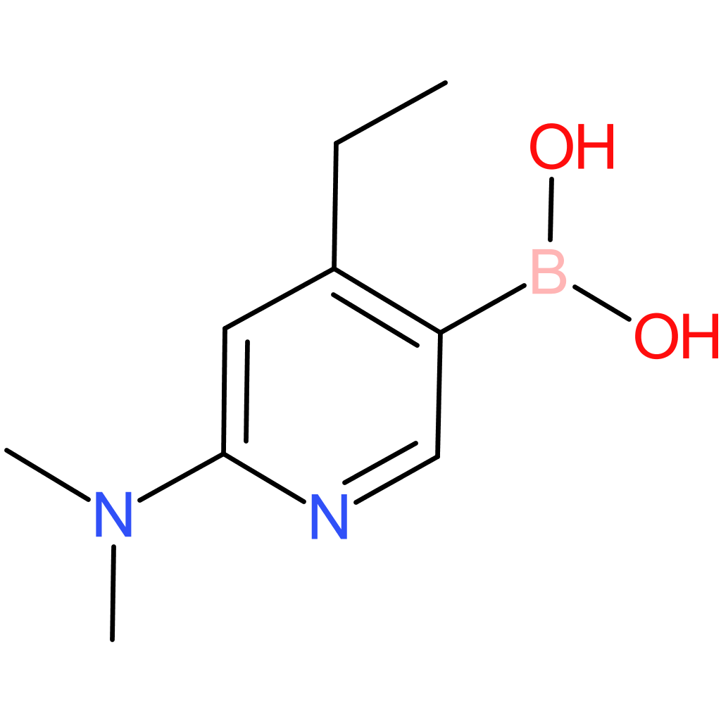 6-(dimethylamino)-4-ethylpyridin-3-ylboronic acid