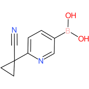 6-(1-cyanocyclopropyl)pyridin-3-ylboronic acid
