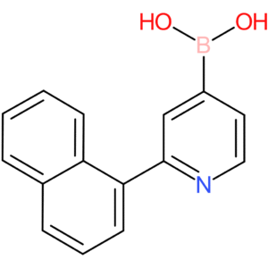 2-(naphthalen-1-yl)pyridine-4-boronic acid