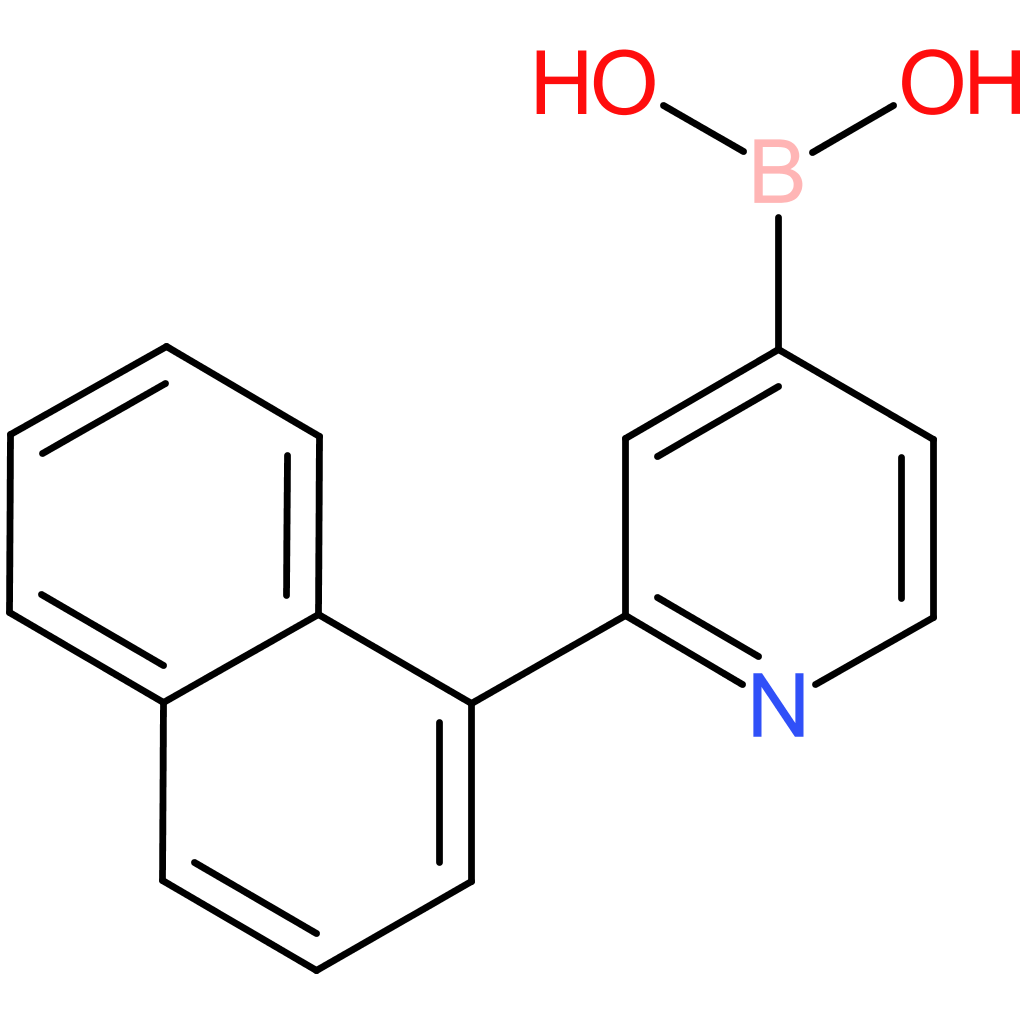 2-(naphthalen-1-yl)pyridine-4-boronic acid