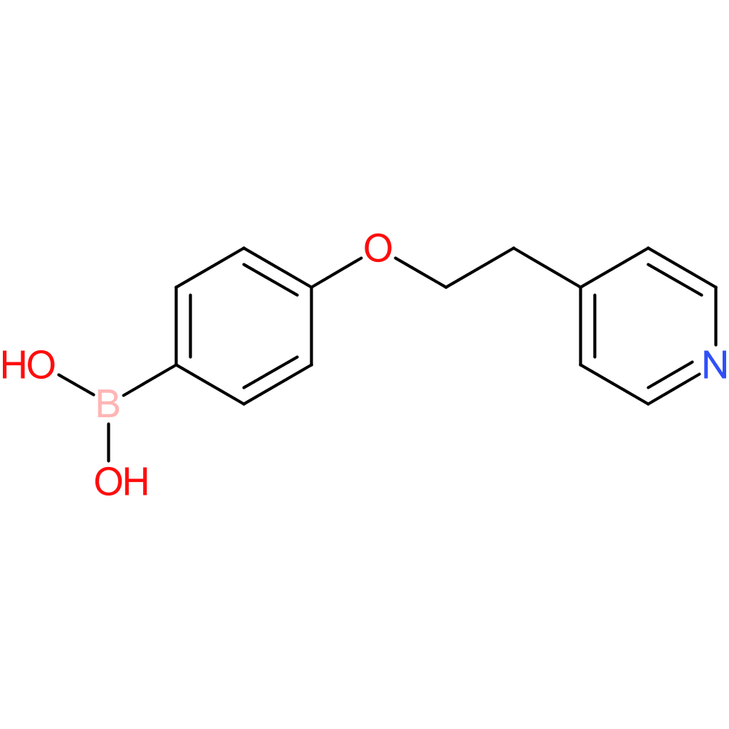 (4-[2-(pyridin-4-yl)ethoxy]phenyl)boronic acid