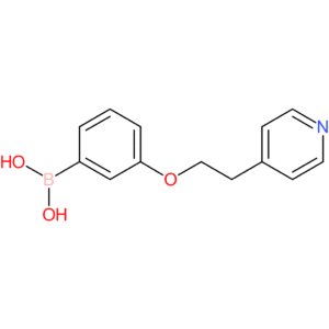 (3-[2-(pyridin-4-yl)ethoxy]phenyl)boronic acid