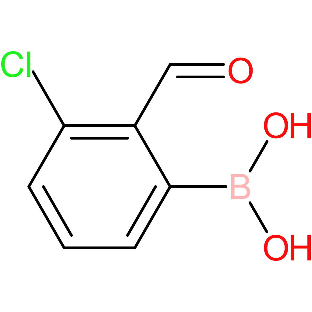 3-chloro-2-formylphenylboronic acid