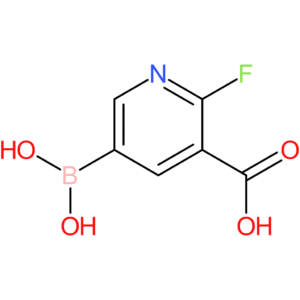 2-fluoro-3-carboxypyridine-5-boronic acid
