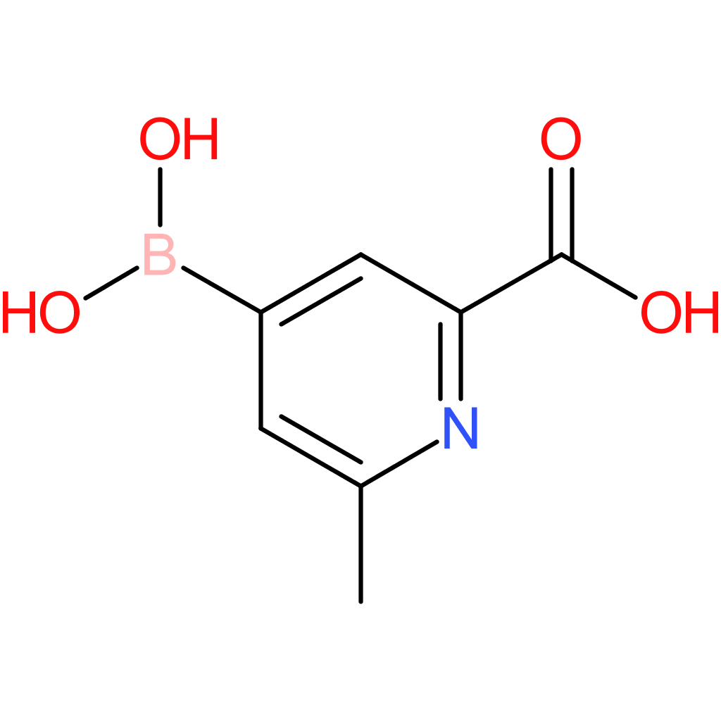 2-carboxy-6-methylpyridine-4-boronic acid