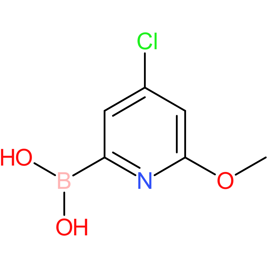 4-chloro-6-methoxypyridin-2-ylboronic acid