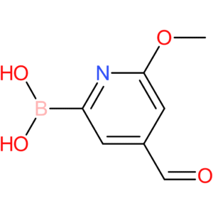 (4-formyl-6-methoxypyridin-2-yl)boronic acid
