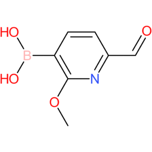 6-formyl-2-methoxypyridin-3-ylboronic acid