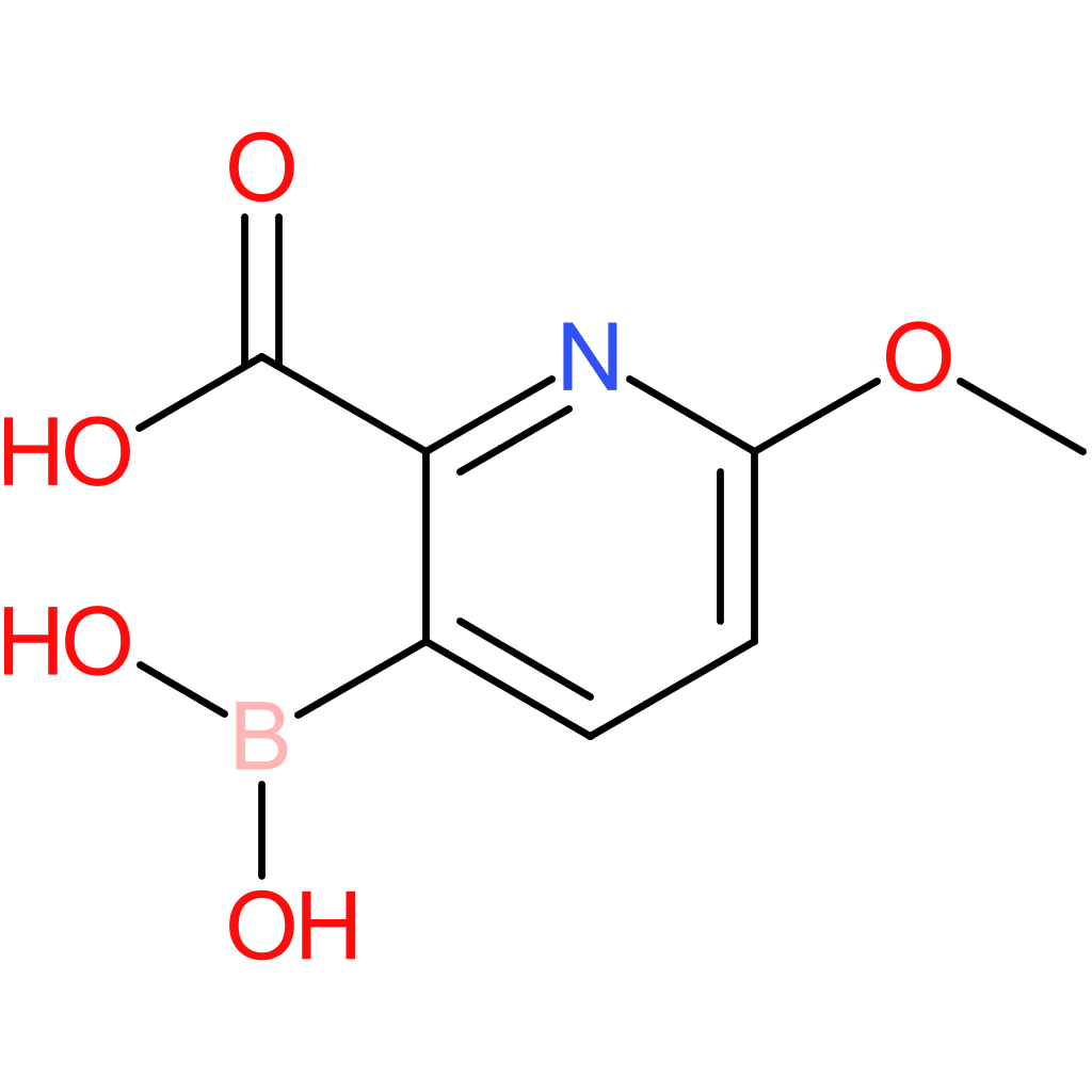 3-borono-6-methoxypicolinic acid