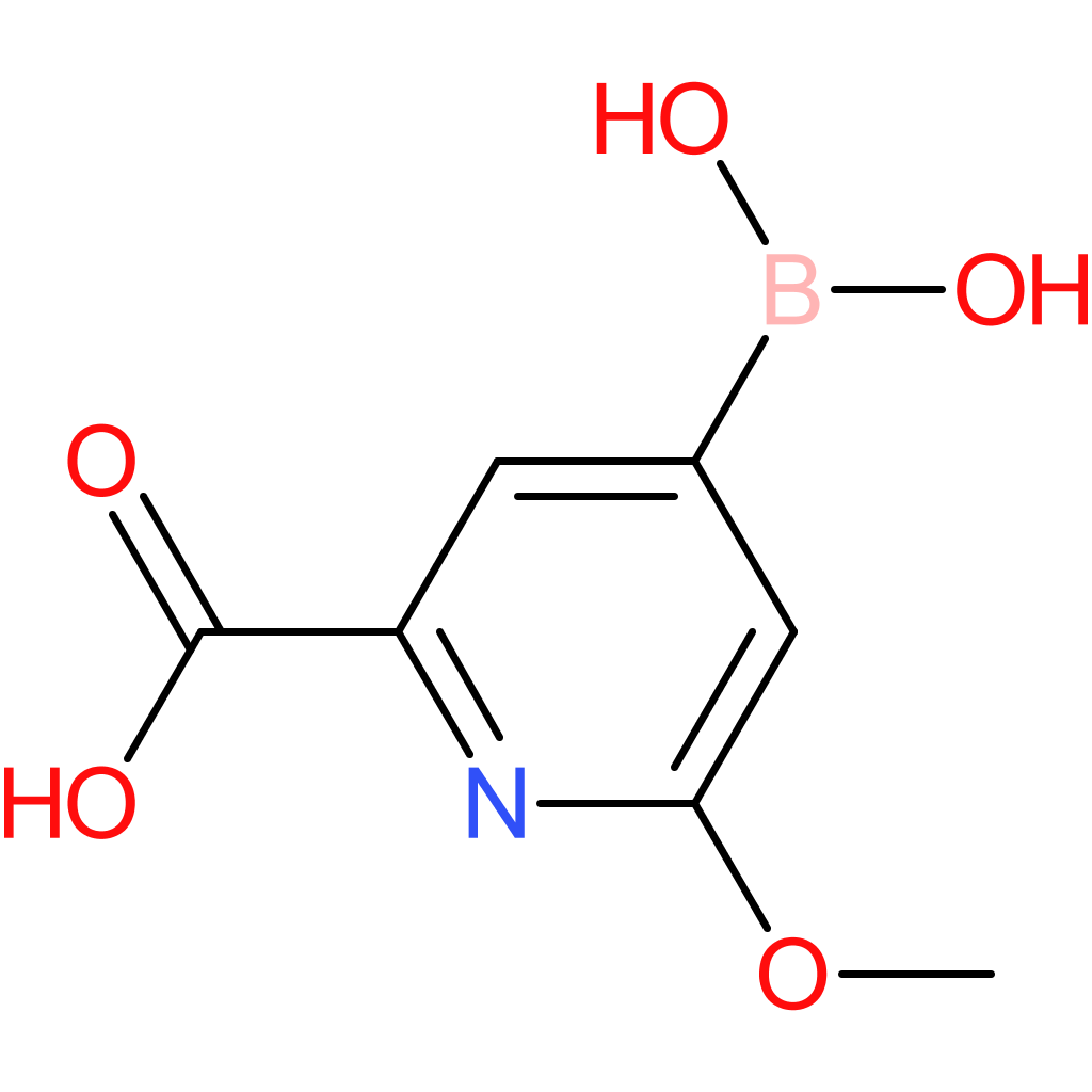 4-borono-6-methoxypicolinic acid