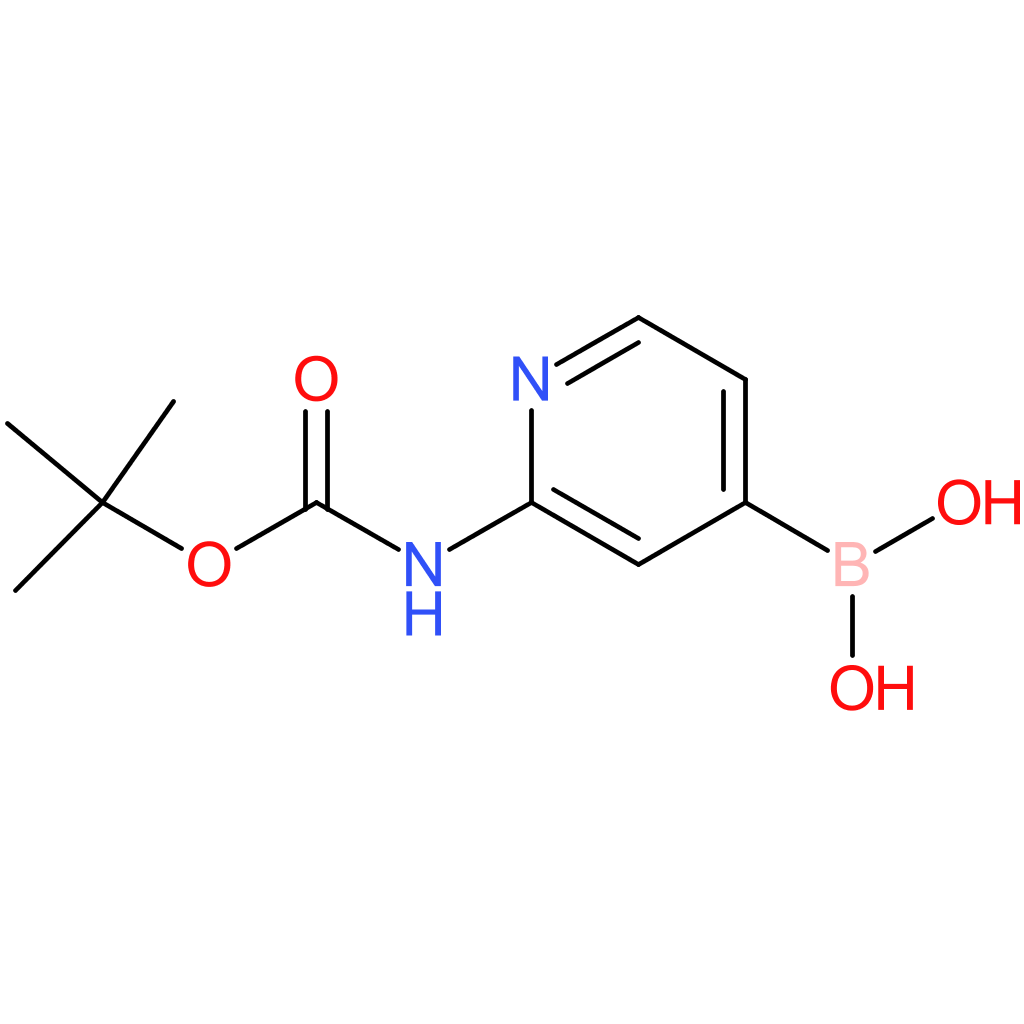 2-(tert-butoxycarbonylamino)pyridin-4-ylboronic acid