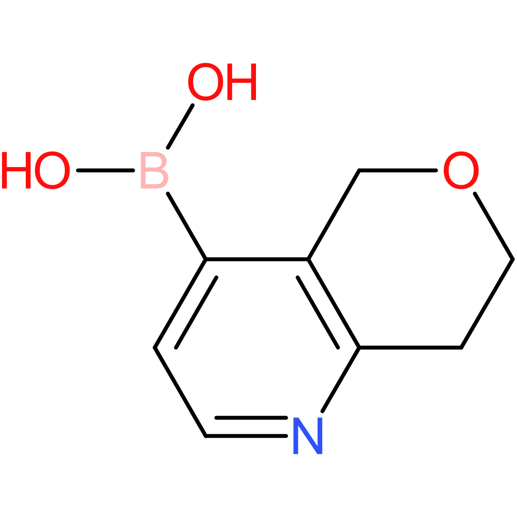 7,8-dihydro-5h-pyrano[4,3-b]pyridin-4-ylboronic acid