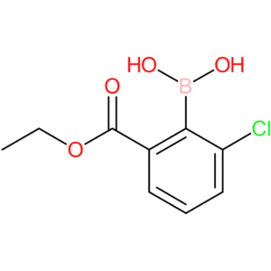 2-chloro-6-(ethoxycarbonyl)phenylboronic acid