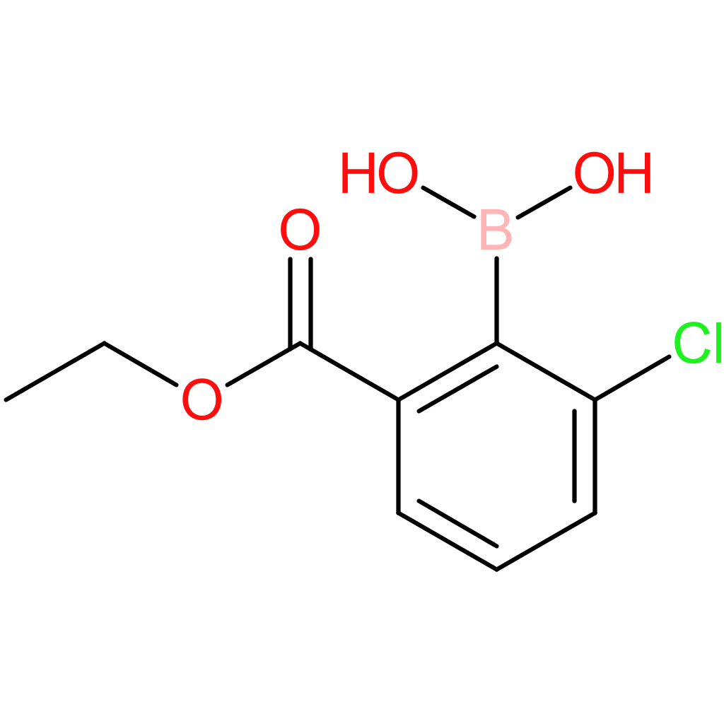 2-chloro-6-(ethoxycarbonyl)phenylboronic acid