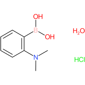[2-(dimethylamino)phenyl]boronic acid hydrochloride hydrate