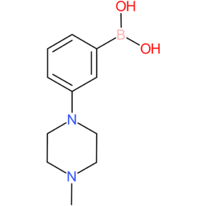 [3-(4-methylpiperazin-1-yl)phenyl]boronic acid