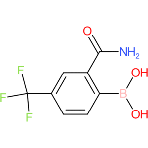 2-carbamoyl-4-(trifluoromethyl)phenylboronic acid