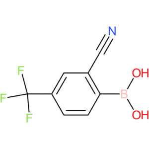 2-cyano-4-(trifluoromethyl)phenylboronic acid