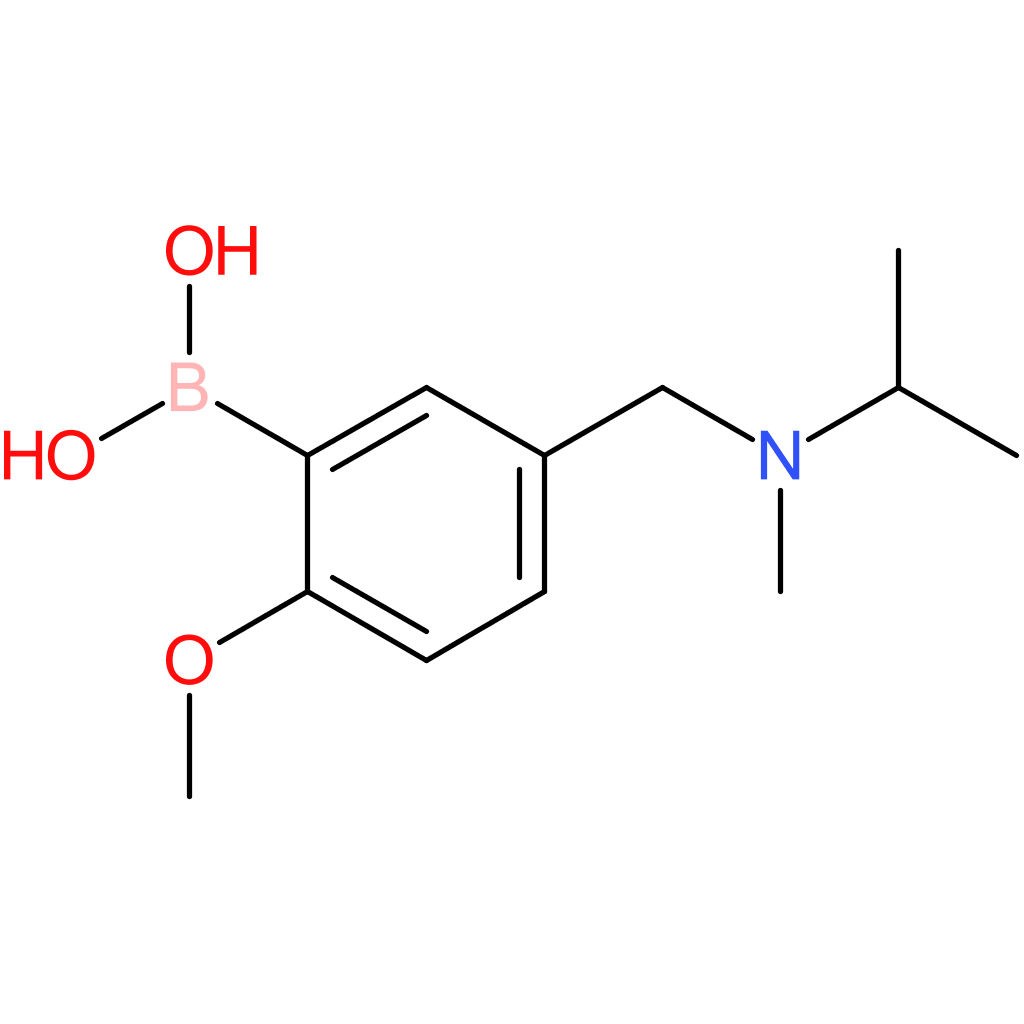 (2-methoxy-5-([methyl(propan-2-yl)amino]methyl)phenyl)boronic acid