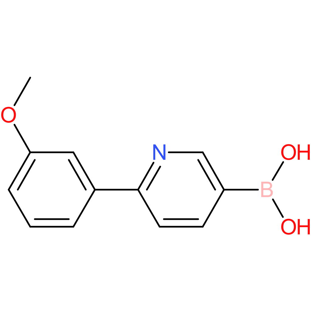 2-(3-methoxyphenyl)pyridine-5-boronic acid