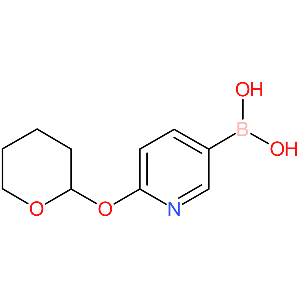 6-(tetrahydro-2h-pyran-2-yloxy)pyridin-3-ylboronic acid