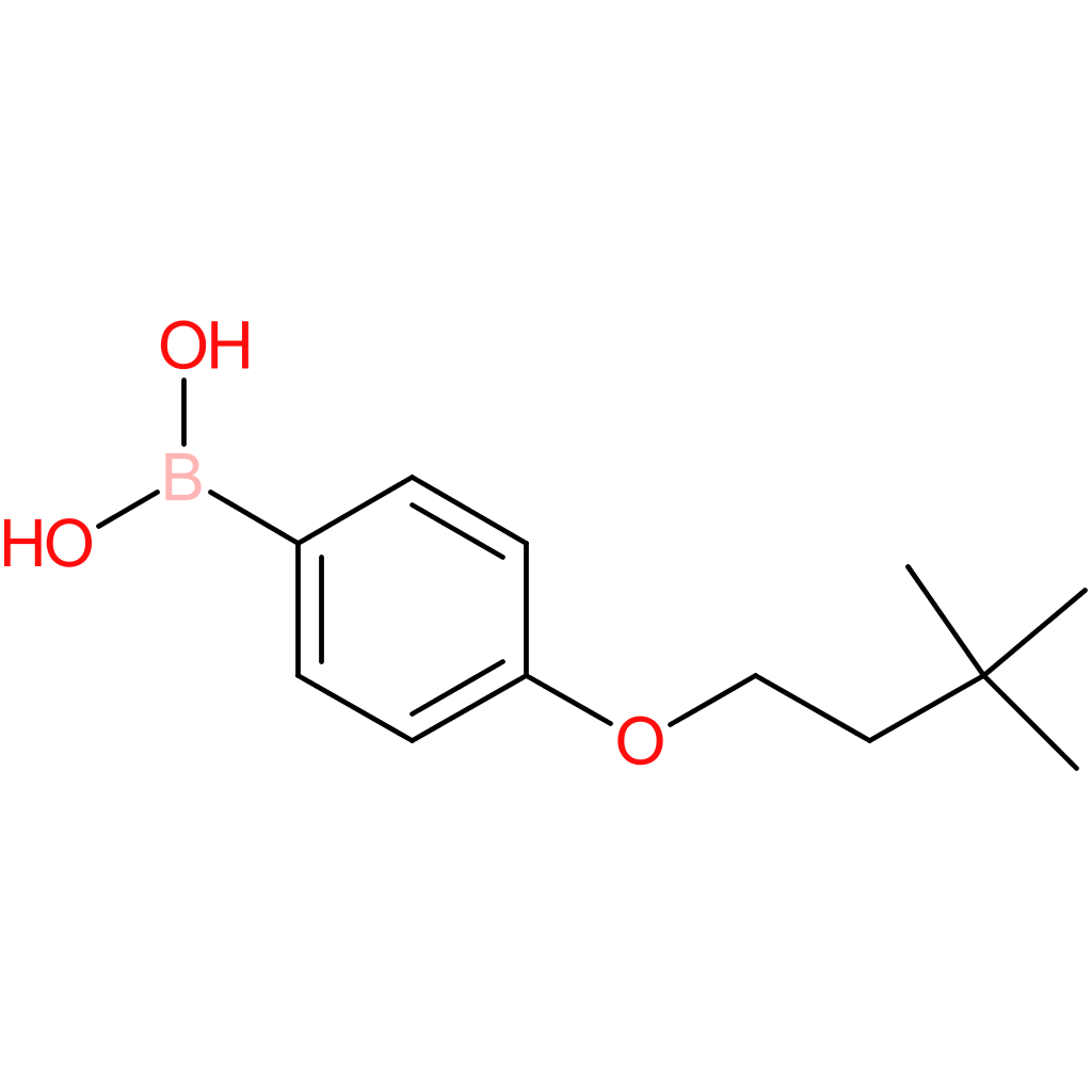4-(3,3-dimethyl-butoxy)phenylboronic acid