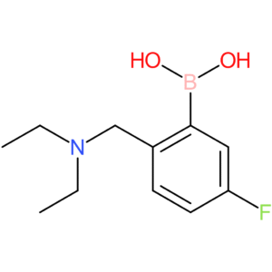 (2-((diethylamino)methyl)-5-fluorophenyl)boronic acid