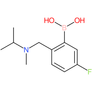 (5-fluoro-2-([methyl(propan-2-yl)amino]methyl)phenyl)boronic acid