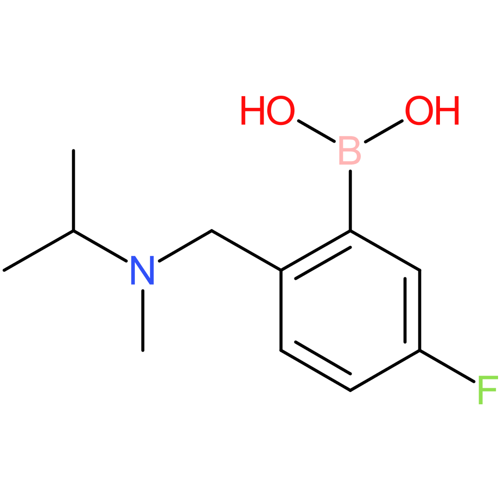 (5-fluoro-2-([methyl(propan-2-yl)amino]methyl)phenyl)boronic acid