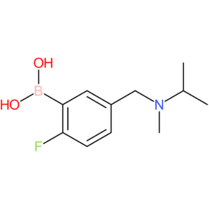 (2-fluoro-5-([methyl(propan-2-yl)amino]methyl)phenyl)boronic acid