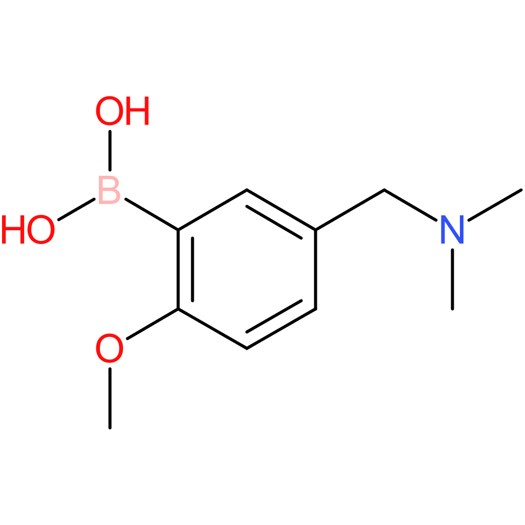 (5-[(dimethylamino)methyl]-2-methoxyphenyl)boronic acid