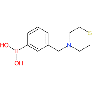 3-(thiomorpholin-4-ylmethyl)phenylboronic acid