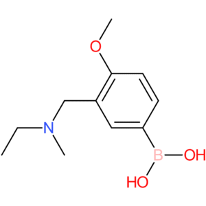 (3-([ethyl(methyl)amino]methyl)-4-methoxyphenyl)boronic acid