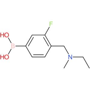 (4-([ethyl(methyl)amino]methyl)-3-fluorophenyl)boronic acid