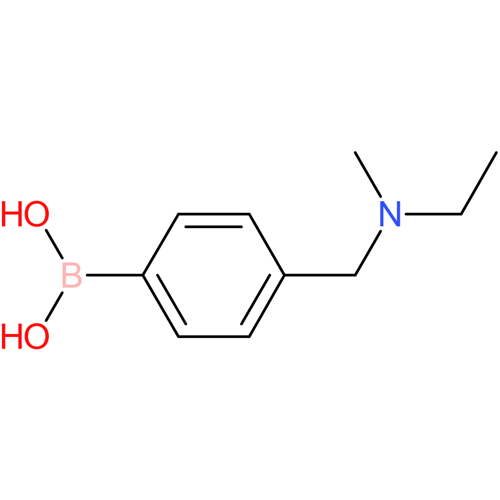 (4-([ethyl(methyl)amino]methyl)phenyl)boronic acid