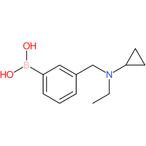 (3-([cyclopropyl(ethyl)amino]methyl)phenyl)boronic acid