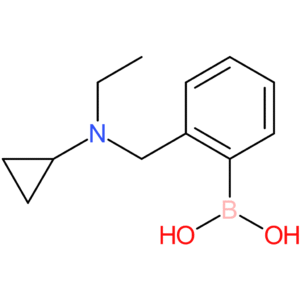 (2-([cyclopropyl(ethyl)amino]methyl)phenyl)boronic acid