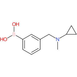 (3-([cyclopropyl(methyl)amino]methyl)phenyl)boronic acid
