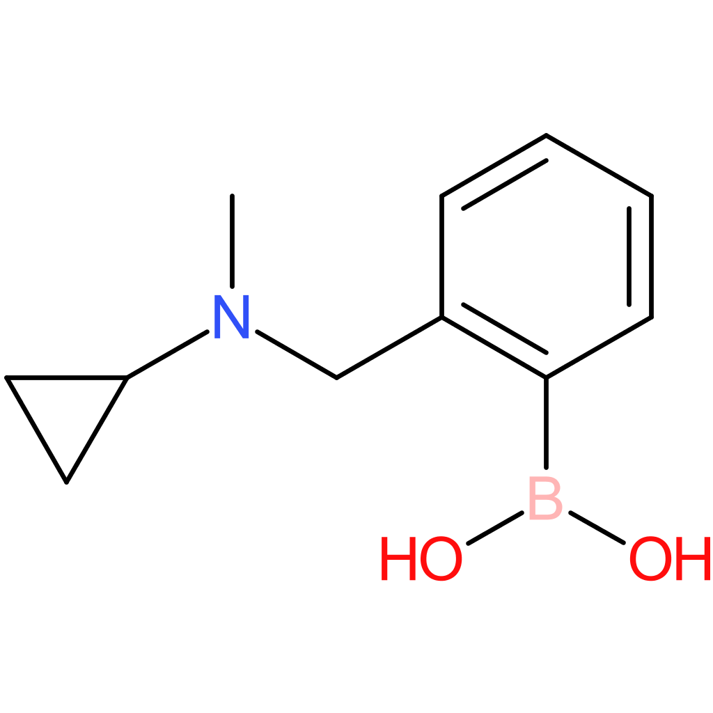 (2-([cyclopropyl(methyl)amino]methyl)phenyl)boronic acid