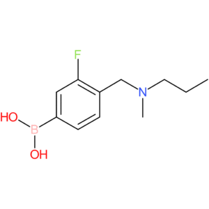 (3-fluoro-4-([methyl(propyl)amino]methyl)phenyl)boronic acid