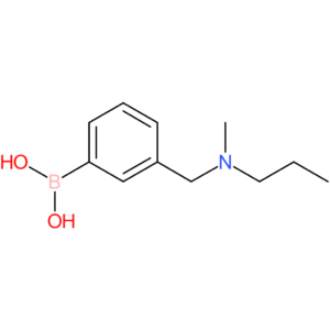 (3-([methyl(propyl)amino]methyl)phenyl)boronic acid