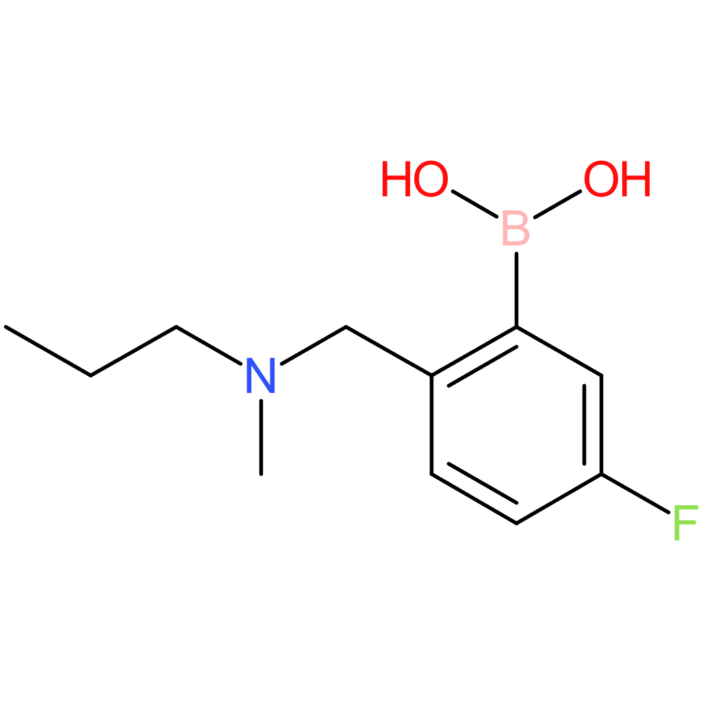 (5-fluoro-2-([methyl(propyl)amino]methyl)phenyl)boronic acid
