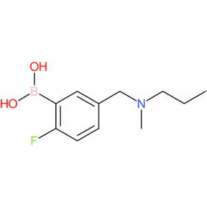 (2-fluoro-5-([methyl(propyl)amino]methyl)phenyl)boronic acid