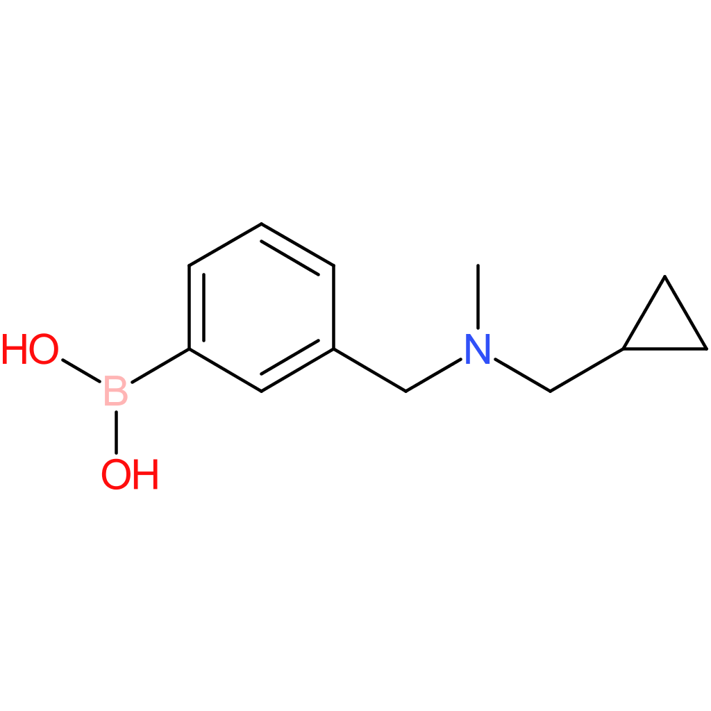 (3-([(cyclopropylmethyl)(methyl)amino]methyl)phenyl)boronic acid