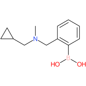 (2-([(cyclopropylmethyl)(methyl)amino]methyl)phenyl)boronic acid